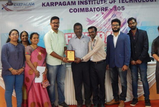 Karpagam Institute of Technology (KIT) - Honoring at Offer Day