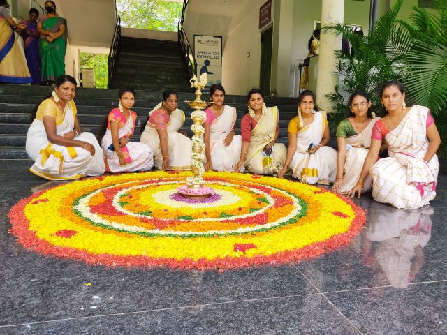 Onam Celebrations 2021 at KIT - Best B tech artificial intelligence and data science in Coimbatore