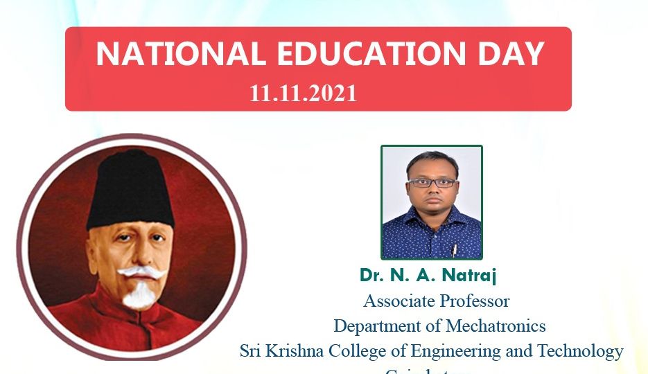 NATIONAL EDUCATION DAY CELEBRATIONS by ECE Department